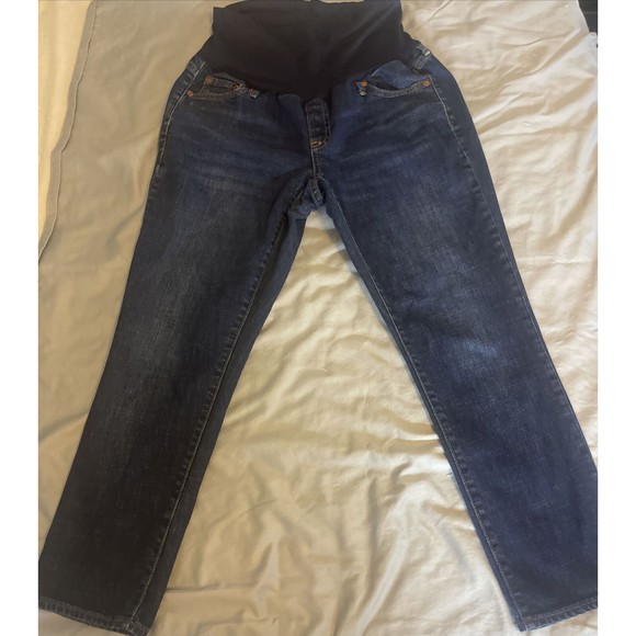 Gap Denim - GAP 1969 Maternity Real Straight Denim Jeans Size 30
